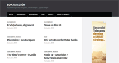 Desktop Screenshot of boardiccion.es